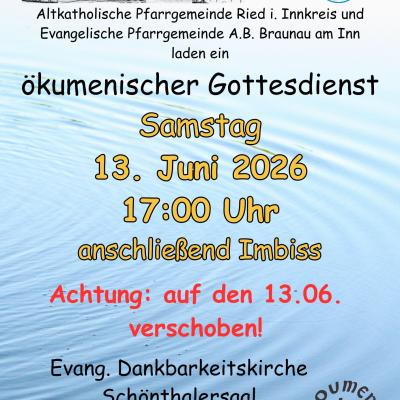 Okumenischer Gottesdienst 20260613